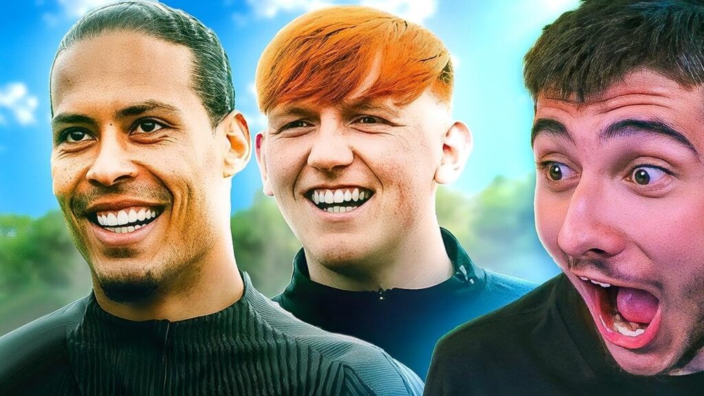 Reacting To AngryGinge VS Virgil Van Dijk!