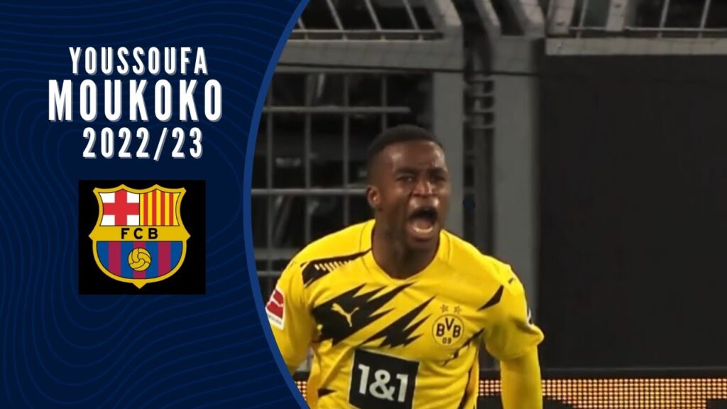 Youssoufa Moukoko to Barcelona 😲 Crazy Skills & Goals
