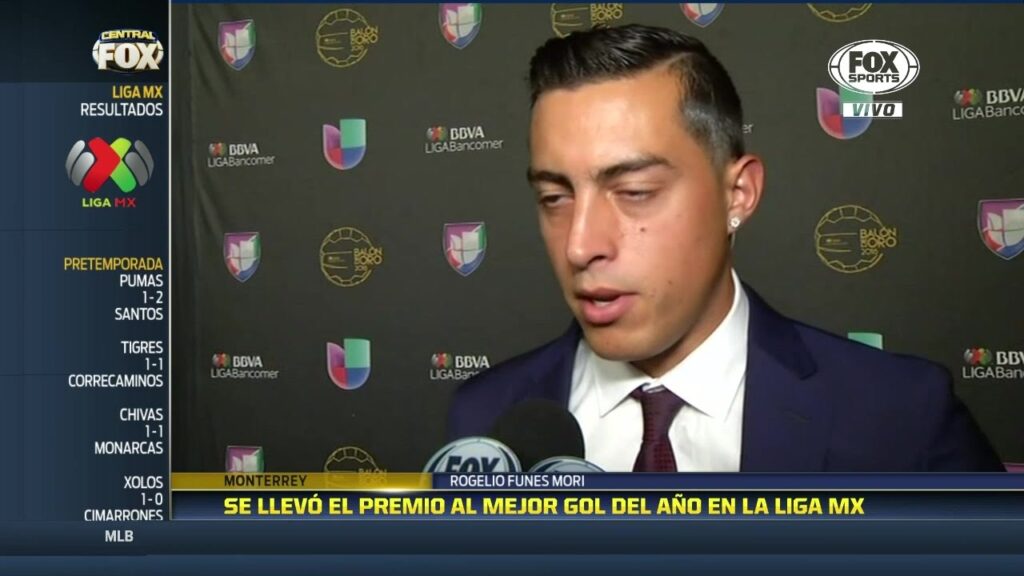 Rogelio Funes Mori: "Mi gol ante Tigres ha sido el mejor de mi carrera"