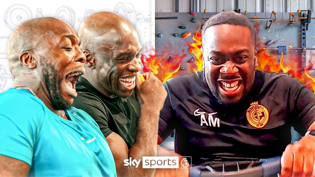 AKINFENWA vs ANDREW MENSAH in the ULTIMATE gym workout | The Big Switch with Paul Olima