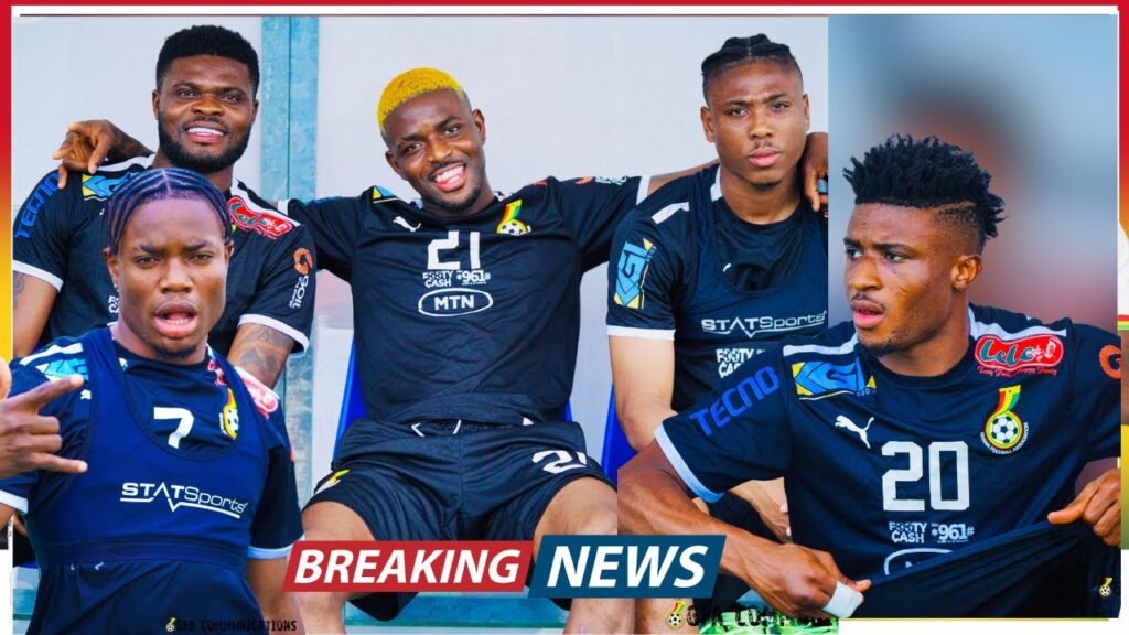 Great News: Alexander Djiku arrives in Black Stars camp | All 25 players fo train today