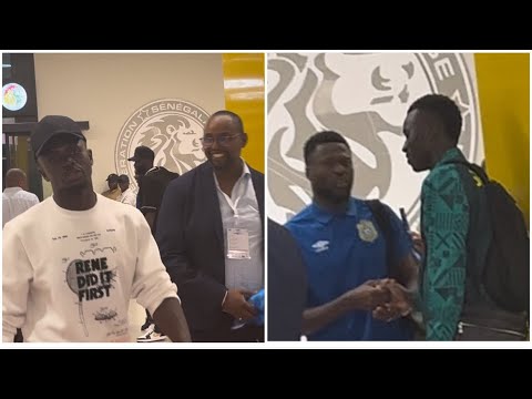 Regardez la belle complicité entre Sadio Mané, Chancel Mbemba, Pape Gueye après Sénégal vs RDC