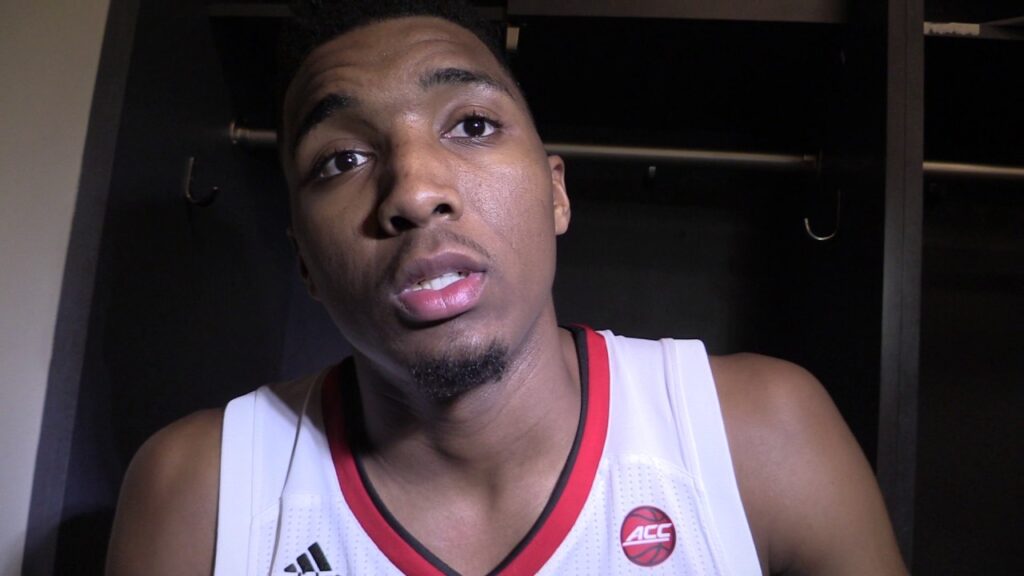 Donovan Mitchell Duke ACC Quarterfinals Post-Game 3-9-2017 Donovan Mitchell Duke ACC Quarterfinals Post-Game 3-9-2017