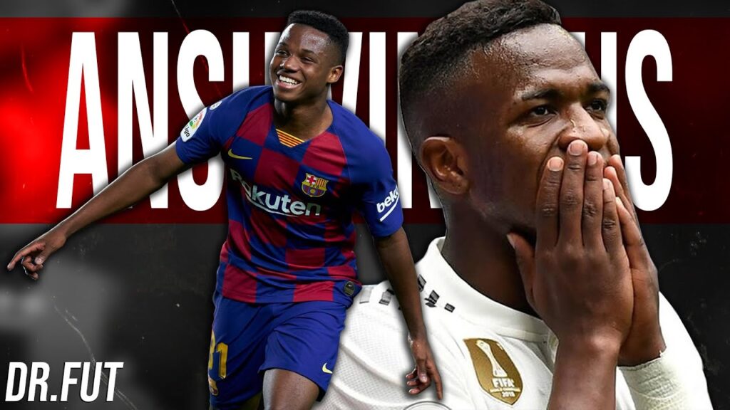 Cuando Ansu Fati era mejor que Vinicius…