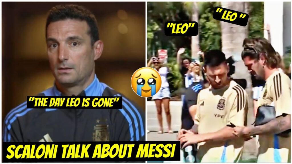 😱MESSI Fans Shocked By Scaloni's Heartbreaking Message & De Paul Spotted with Leo Argentina Training