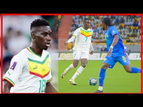 La RDC piège le Sénégal à domicile (1-1), Ismaila Sarr buteur, Nicolas Jackson passeur décisif.