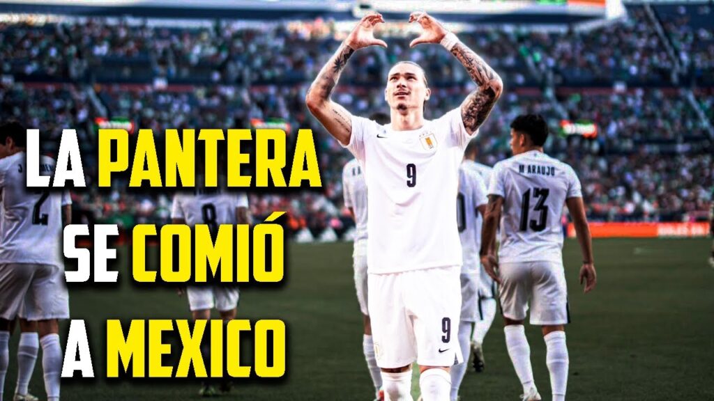 Asi fue el HAT TRICK de 🇺🇾 DARWIN NUÑEZ vs MEXICO 🇲🇽 | REACCION 🇦🇷