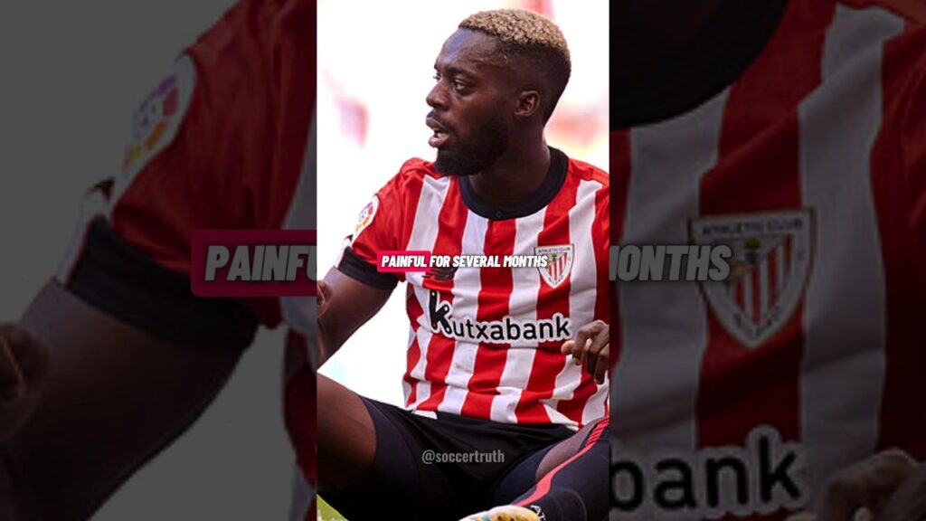 Inaki Williams played with the glass