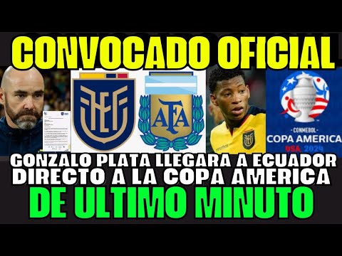 OFICIAL FÉLIX SÁNCHEZ CONVOCÓ A GONZALO PLATA DE ÚLTIMO MINUTO LLEGARÁ A LA COPA AMÉRICA SORPRENDE