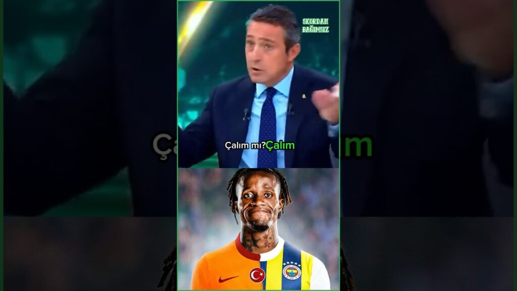 “ÇALIM MI, ÇALIM!” Ali Koç’tan Zaha ve Szymanski açıklaması #galatasaray #fenerbahçe #alikoç