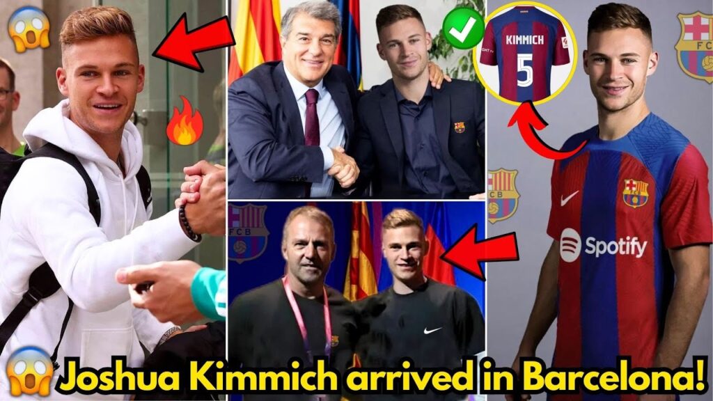 🔥OFFICIAL✅ JOSHUA KIMMICH HAS JUST ARRIVED IN BARCELONA! IT'S ALREADY OURS! FINALLY! BARCELONA NEWS!