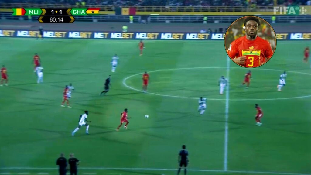 Tariq Lamptey vs Mali ⚡️TOP Performance 🇬🇭
