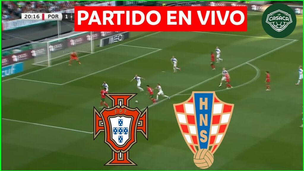 🚨 PORTUGAL vs CROACIA EN VIVO 🔥 AMISTOSO INTERNACIONAL RUMBO A LA EURO 2024
