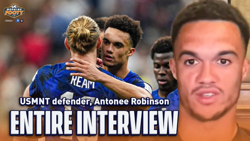 Antonee Robinson on how Colombia will test USMNT before Copa America | Morning Footy | CBS Sports
