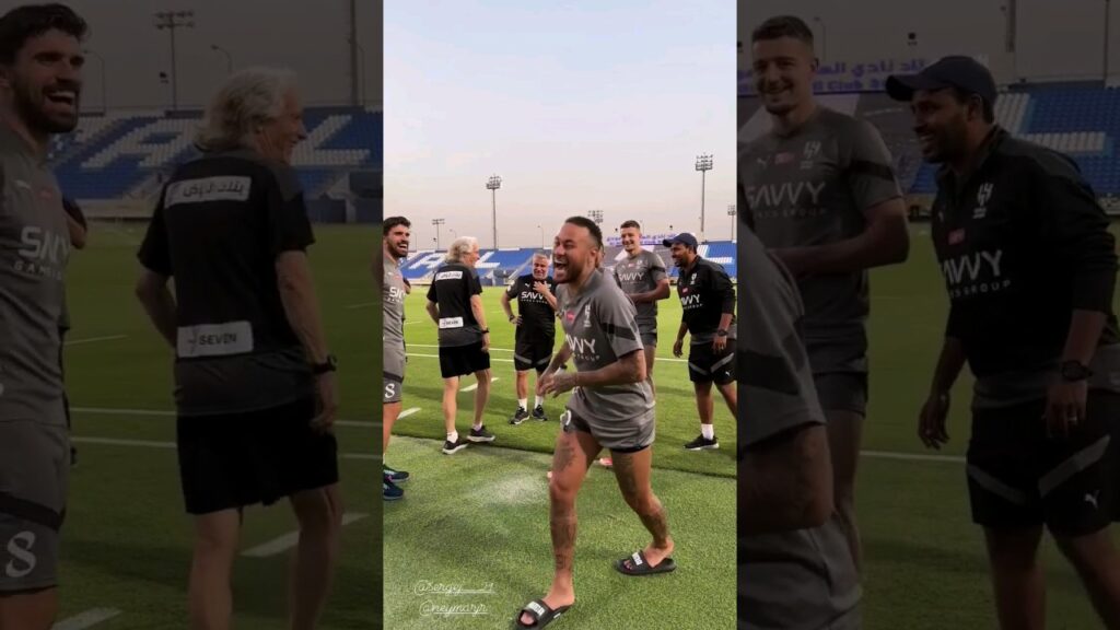 😂😂💙 #alhilal #الهلال #نيمار