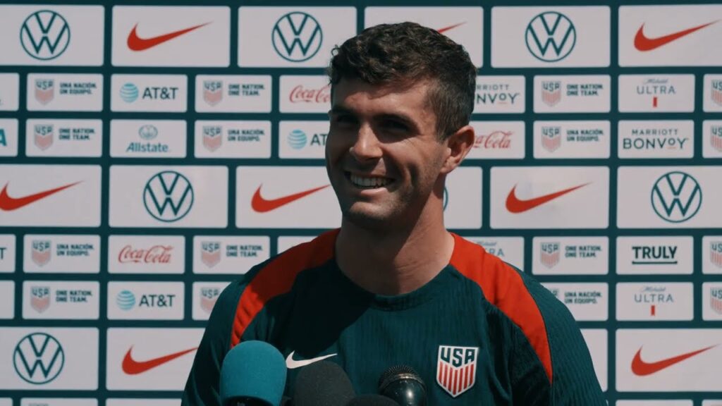 PRE-MATCH MIX ZONE: Christian Pulisic | USMNT vs. Colombia | June 7, 2024
