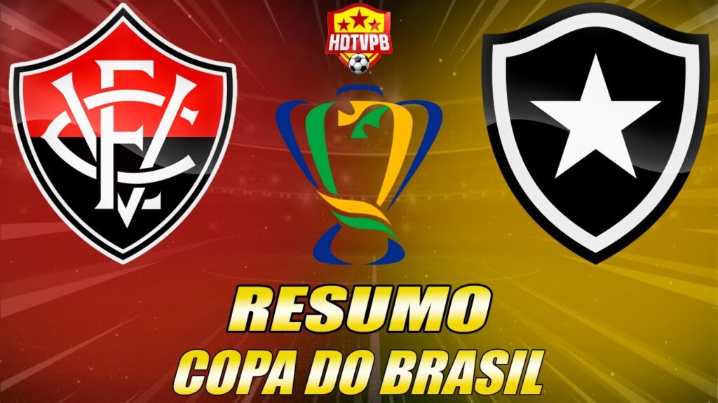 Botafogo vence o Vitória Por 2 a 1 está nas oitavas da Copa do Brasil