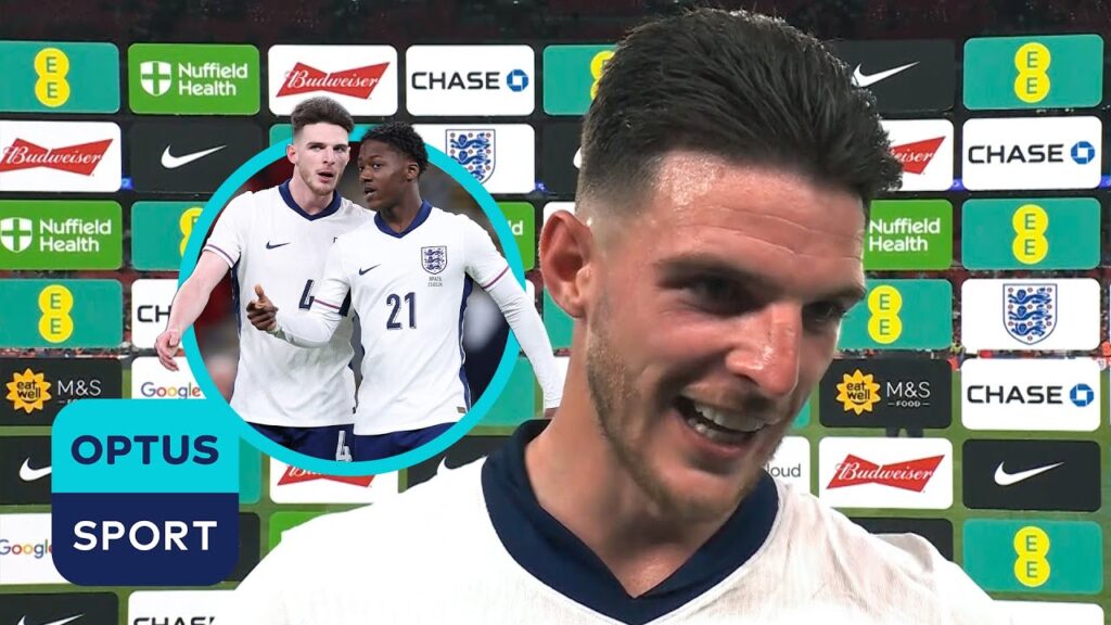 Declan Rice excited by midfield partnership with Kobbie Mainoo