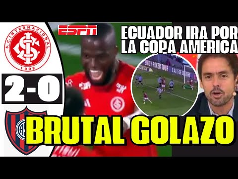 UNA LOCURA ENNER VALENCIA ANOTÓ TREMENDO GOLAZO PREVIO A LA COPA AMÉRICA ECUADOR PARTIDAZO SORPRENDE