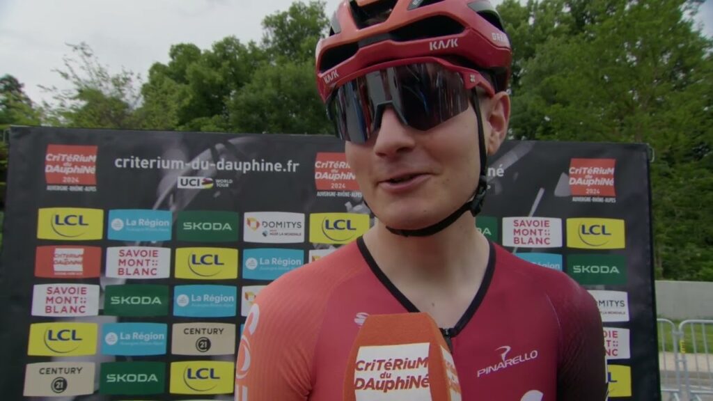 Carlos Rodríguez - Interview at the start - Stage 6 - Critérium du Dauphiné 2024