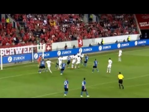 Nico Elvedi Goal, Switzerland vs Estonia (4-0) All Goals and Extended Highlights