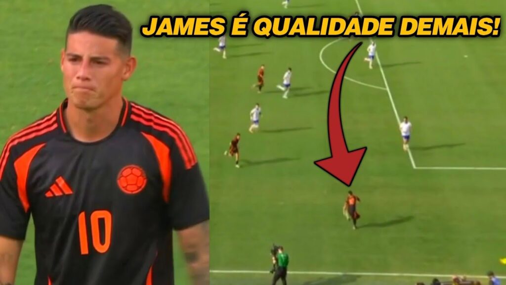 JAMES FEZ LINDO LANCE MOSTROU QUALIDADE PELA COLÔMBIA! | James Rodríguez vs EUA (08/06/24) by IRFHD