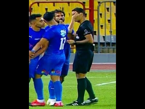 شاهد اعتداء فرجاني ساسي علي الحكم بالضرب