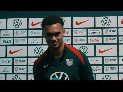 PRE-MATCH MIX ZONE: Antonee Robinson | USMNT vs. Colombia | June 7, 2024
