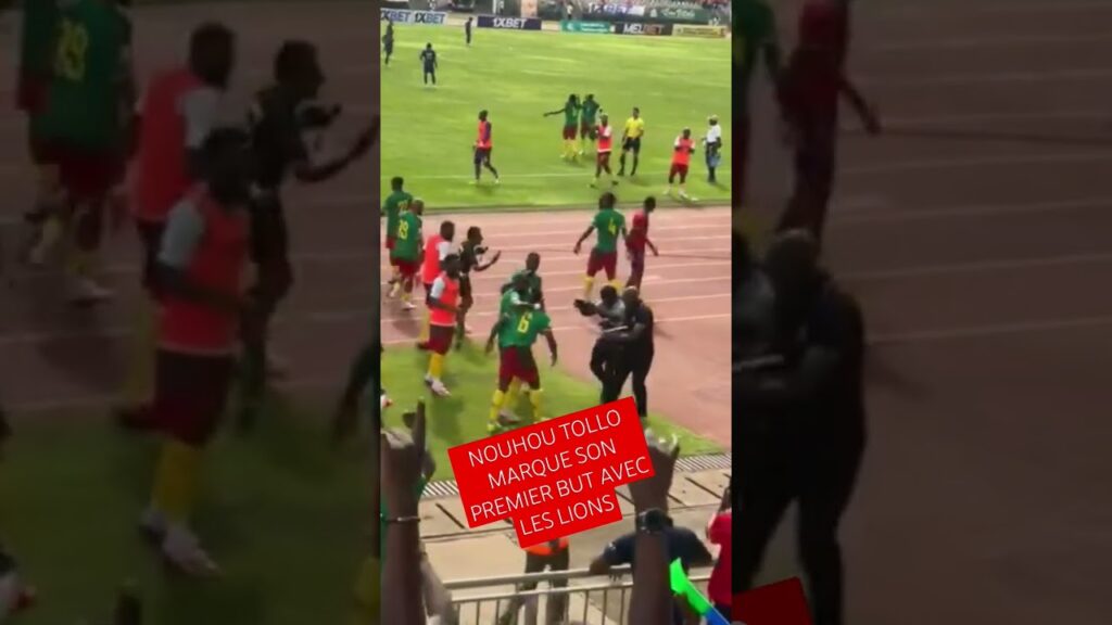 NOUHOU TOLLO MARQUE SON PREMIER BUT AVEC LES LIONS