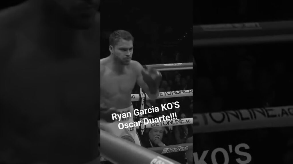 RYAN GARCIA KO'S OSCAR DUARTE!!!