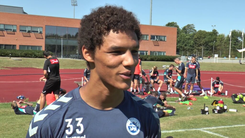 Første træningsdag for Alex