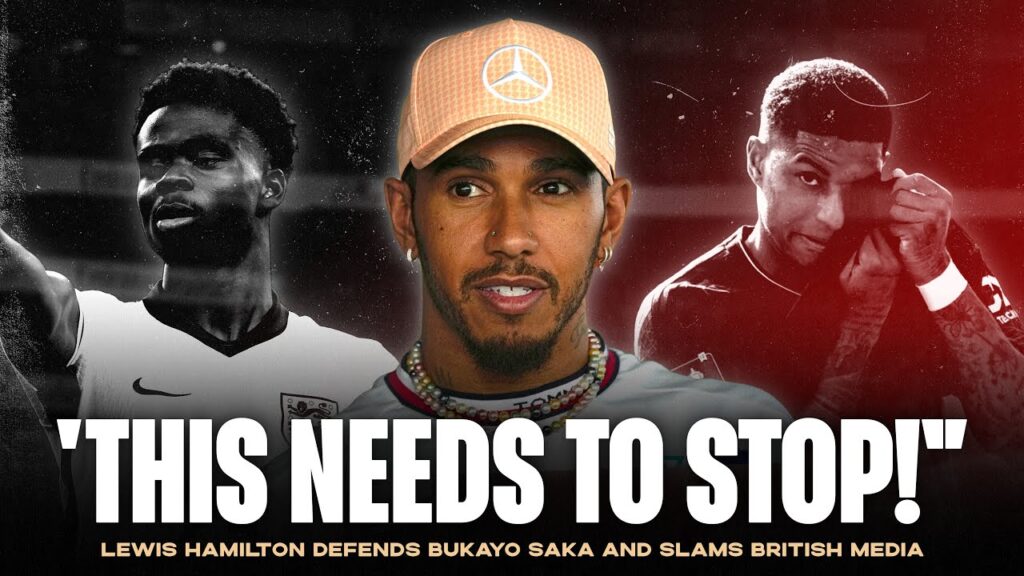 Lewis Hamilton SLAMS British media and defends Bukayo Saka!