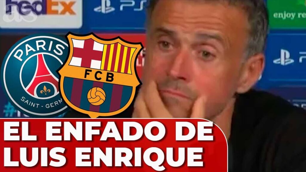 NO LE HIZO NINGUNA GRACIA: la pregunta que no gustó a LUIS ENRIQUE
