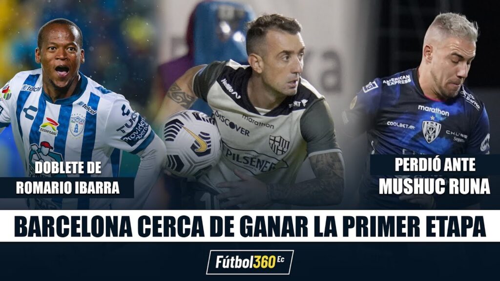 #BARCELONA CERCA DE GANAR LA PRIMERA ETAPAI DOBLETE DE ROMARIO IBARRA  #LIGAMX