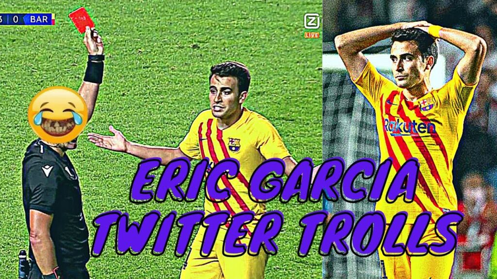 Eric Garcia Red Card | Benfica vs Barcelona | Twitter Trolls