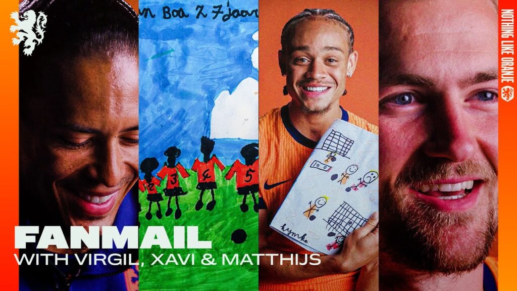 💌 FANMAIL with Xavi Simons, Virgil van Dijk & Matthijs de Ligt! ❤️‍🔥 | ''A very good question" 😁