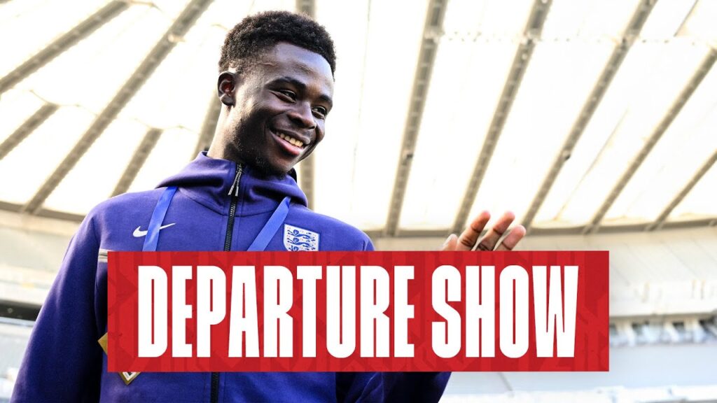 Live Departure Show | Three Lions Depart St. George's Park For EURO 2024