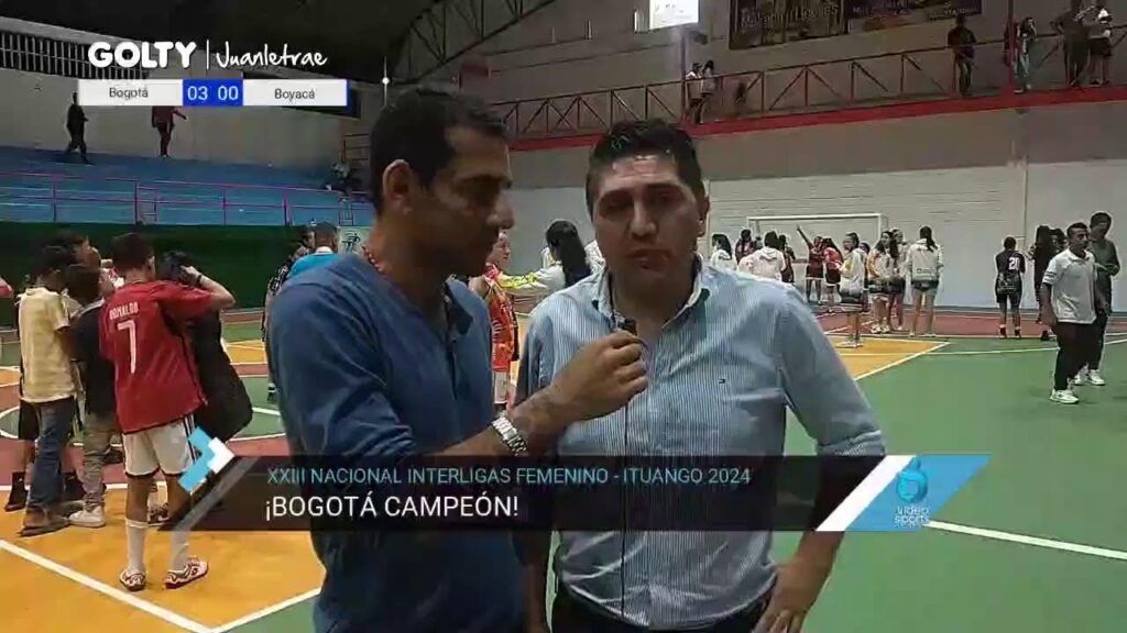 XXlll NACIONAL INTERLIGAS FEMENINO DE FÚTBOL DE SALÓN - ITUANGO Bogotá vs Boyacá