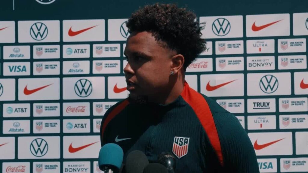 PRE-MATCH MIX ZONE: Weston McKennie | USMNT vs. Colombia | June 7, 2024