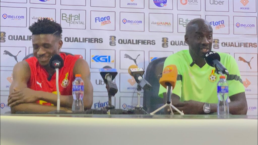 BLACK STARS COACH OTTO ADDO & MOHAMMED KUDUS SPEAK AHEAD OF C.A.R CLASH - FULL PRESS CONFERENCE🇬🇭