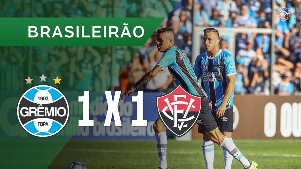 GRÊMIO 1 X 1 VITÓRIA - 12/11 - BRASILEIRÃO 2017