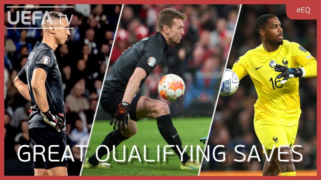 EURO 2024 Great Qualifying Saves | Vlachodimos, Hradecky, Maignan...