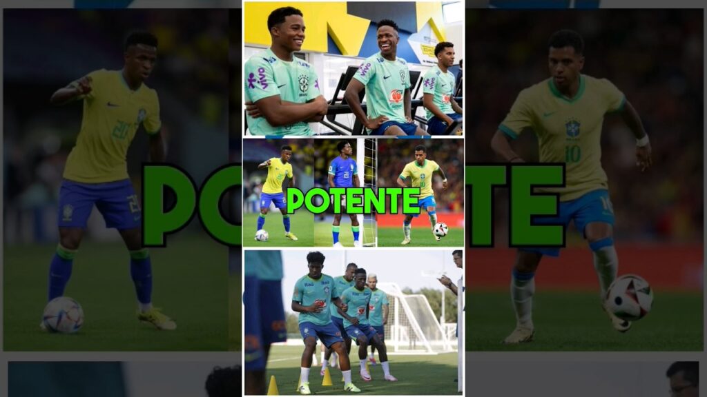 Dorival Júnior testa variações na Seleção Brasileira com trio do Real Madrid ✅️