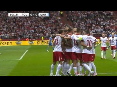 Piotr Zieliński Goal, Poland vs Ukraine (3-1) All Goals and Extended Highlights