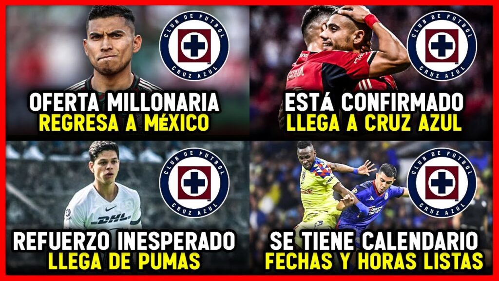 🚨NOTICIAS DE CRUZ AZUL | OFERTA MILLONARIA PARA EL REGRESO DE ORBELIN | REFUERZO INESPERADO