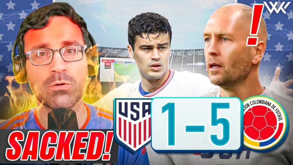 Reacting to USMNT's 5-1 Loss to Colombia | "Gregg Berhalter Should Be Fired After Copa America"