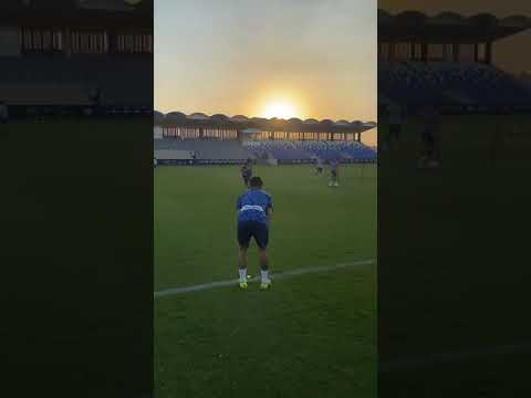 جانغ فاز في تدريبات الهلال 😂💙#الهلال