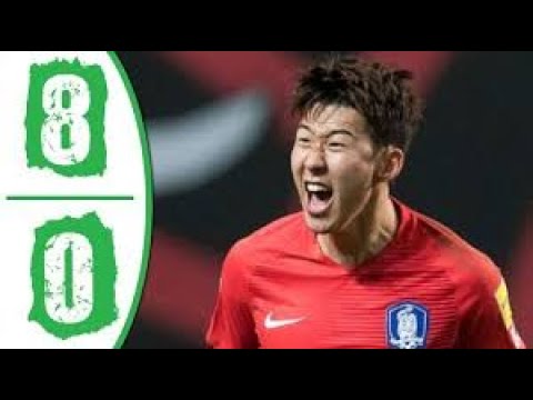 South Korea vs Sri Lanka 8x0 Highlights & Goals - 2019