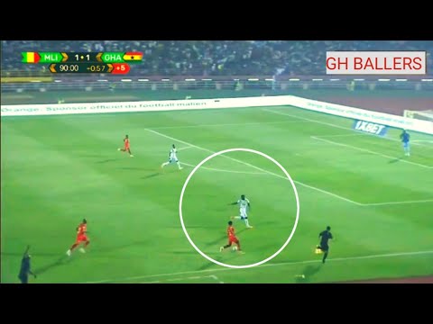 Tariq Lamptey - All Impressive Runs vs Mali 👌🇬🇭 (WC qualifications)