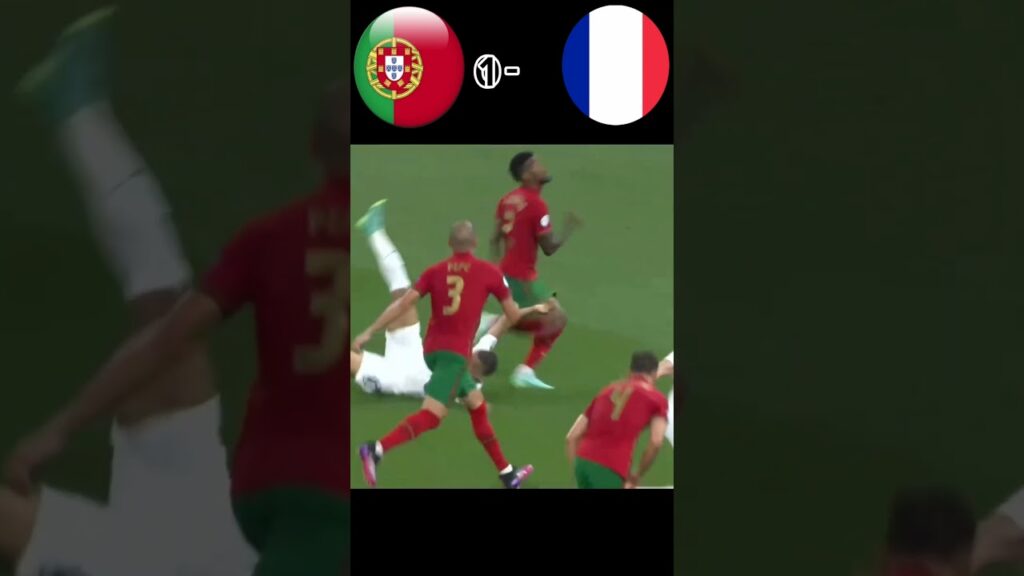 البرتغالvsفرنسا(2-2)🔥يورو2020#shorts